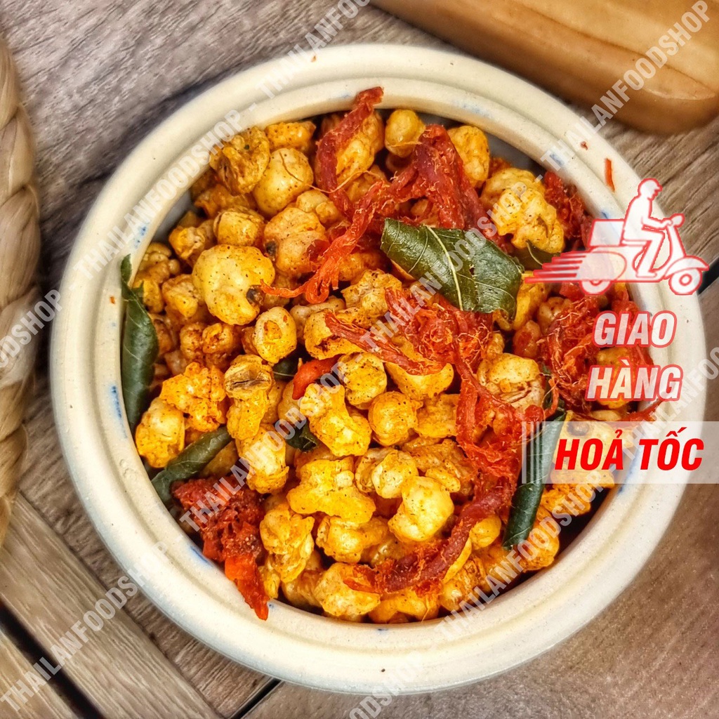 Bắp Rim Khô Bò Lá Chanh Lon 300gr