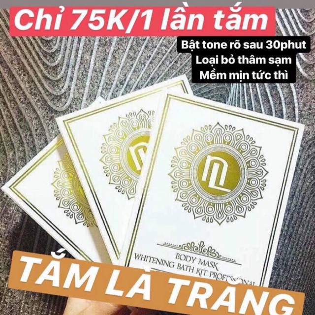 Tắm trắng body