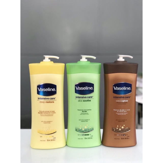 DƯỠNG THỂ VASELINE BODY LOTION 725ML CỦA MỸ