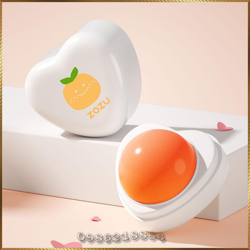 Son dưỡng ẩm môi Zozu hương trái cây hộp trái tim Z0656