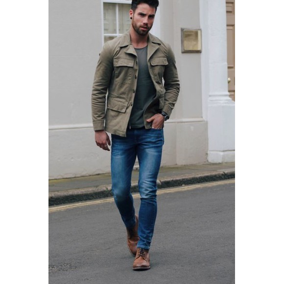 QJMG006  Quần Jean XANH ĐẬM WASH KIỂU đẹp miễn chê form slim-fit ôm vừaco giãn lên dáng cực đẹp