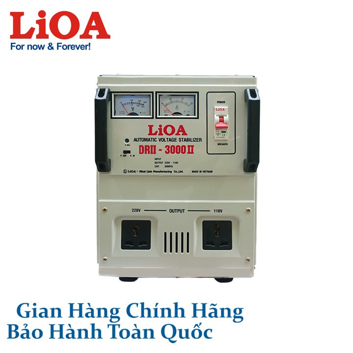 Ổn áp 1 pha LiOA DRII-3000II