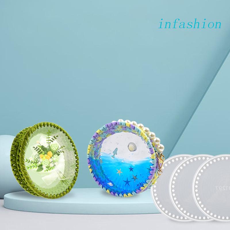 Khuôn Silicone Làm Túi Xách Handmade Hình Tròn Tiện Lợi