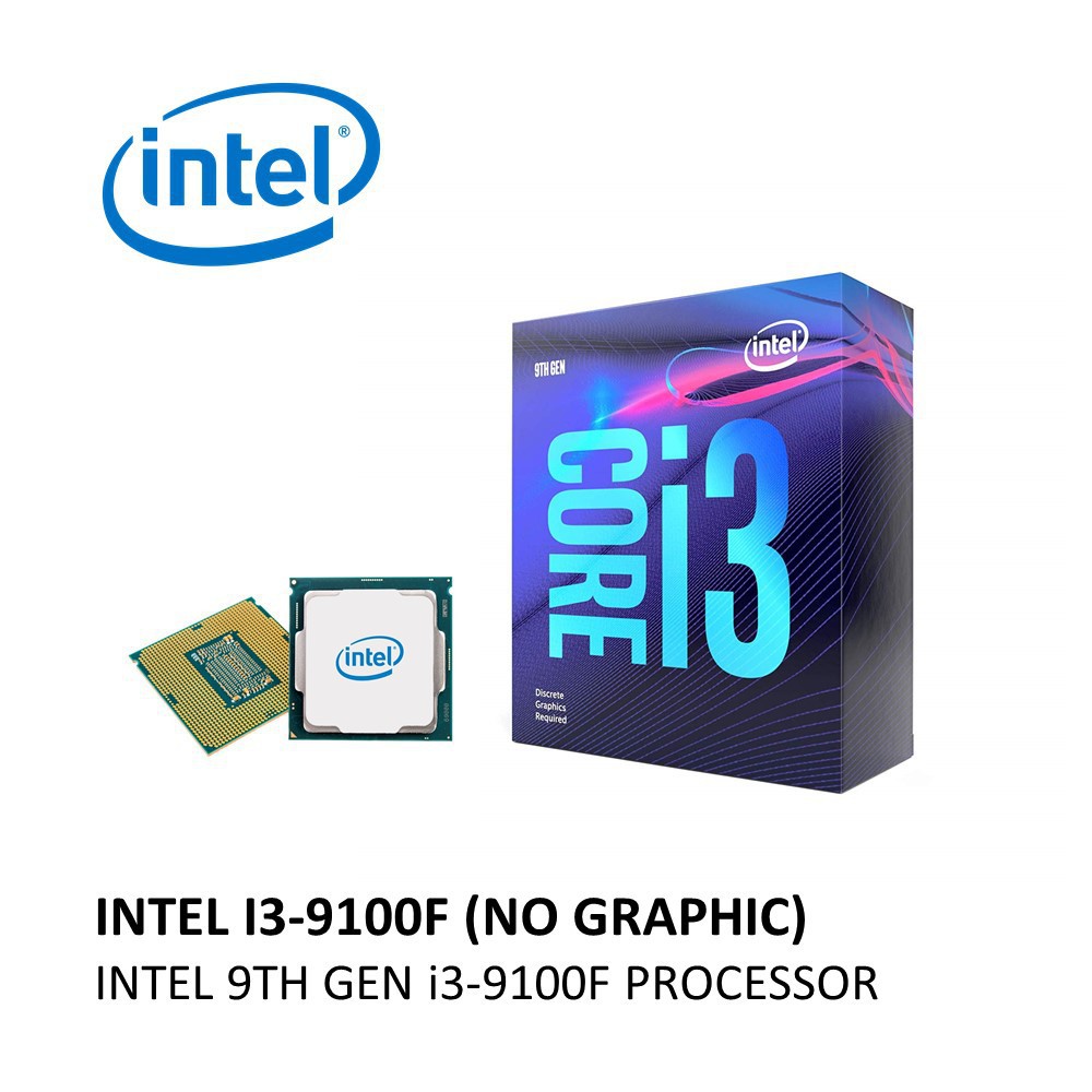 Core i3-9100F (3.6Ghz, 4 nhân 4 luồng, 6MB Cache, 65W) - Socket Intel LGA 1151-v2 bảo hành 36 tháng | BigBuy360 - bigbuy360.vn