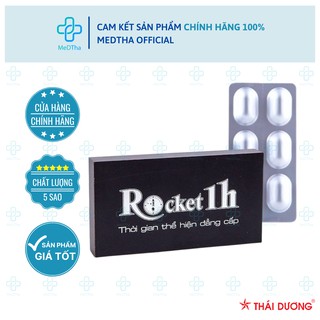 Rocket 1h - Bổ Thận Tráng Dương, Tăng cường Sinh Lý Nam [Chính Hãng]