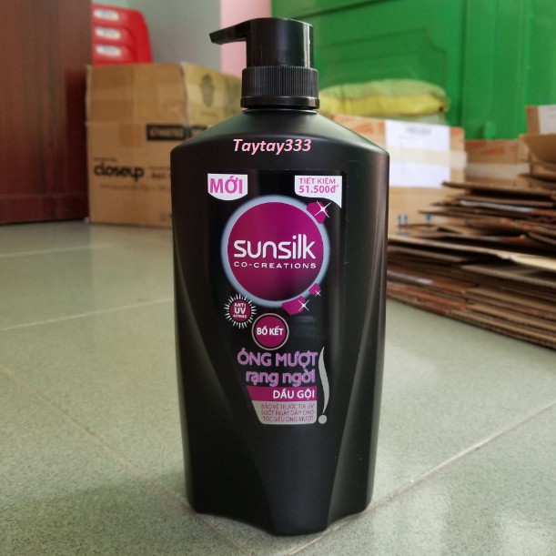 Dầu Gội Sunsilk Óng Mượt Rạng Ngời 900g