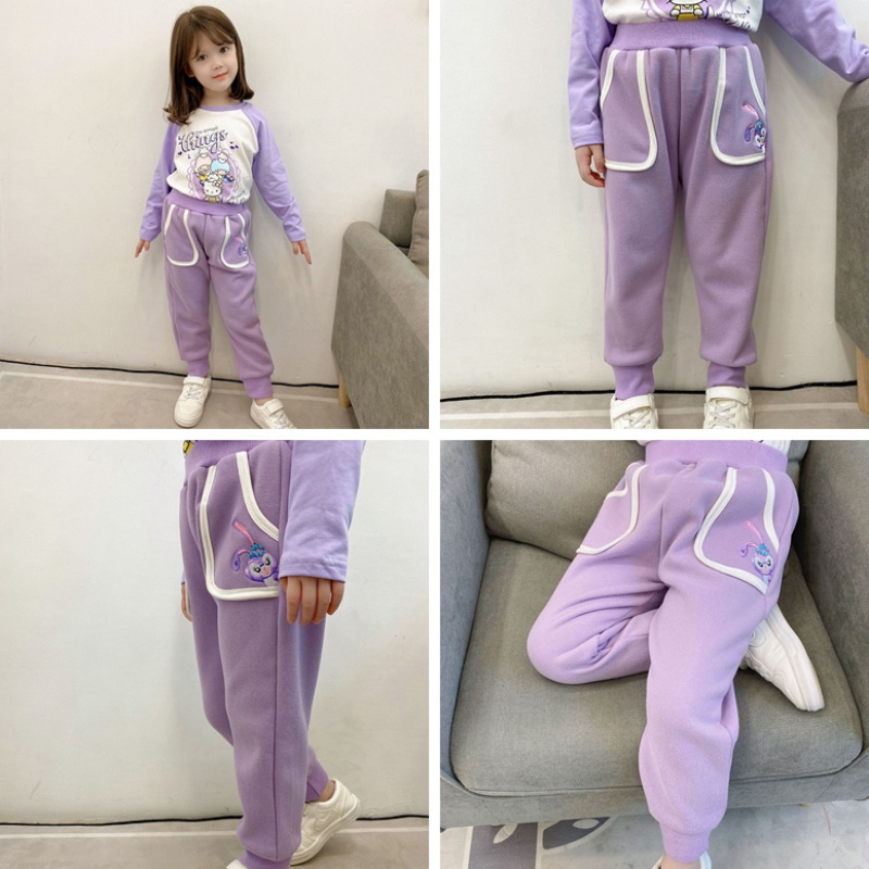 Quần jogger giữ ấm dành cho bé 1-5 tuổi