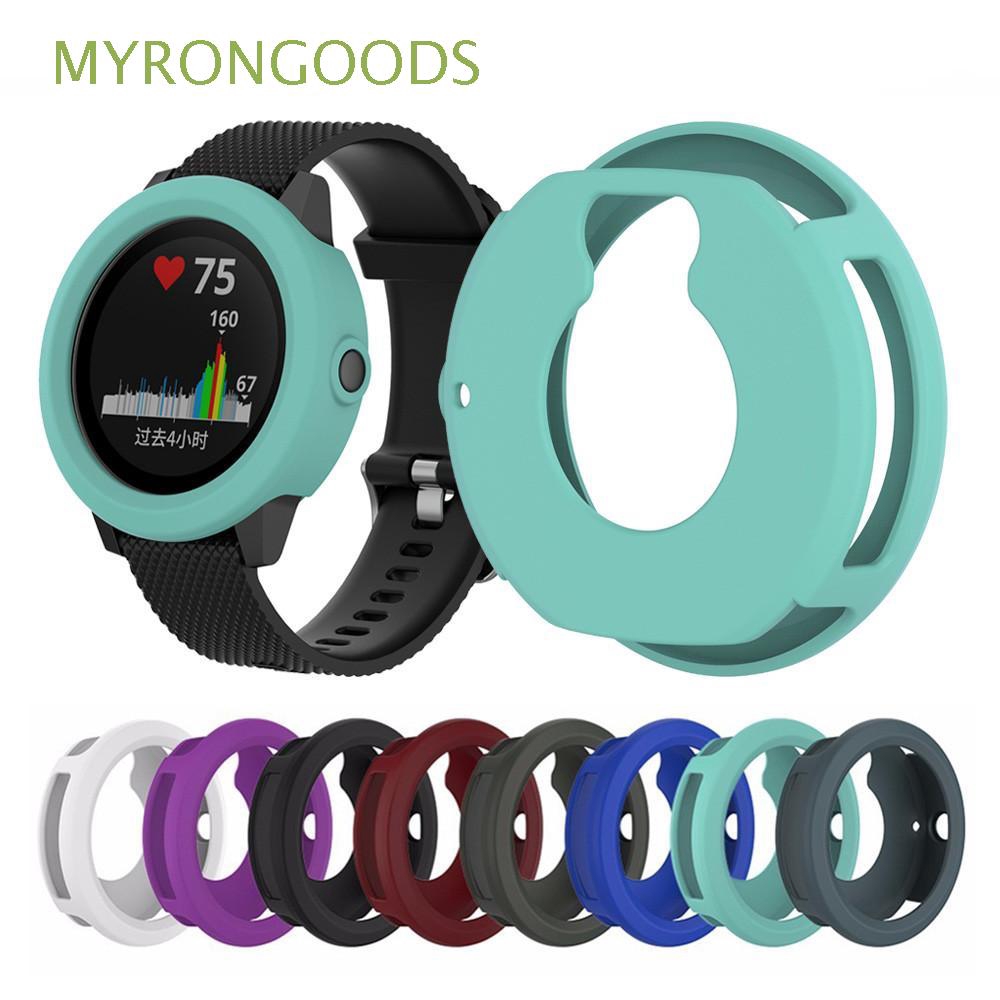 Ốp khung silicone bảo vệ mặt kính đồng hồ thông minh Garmin Vivoactive 3