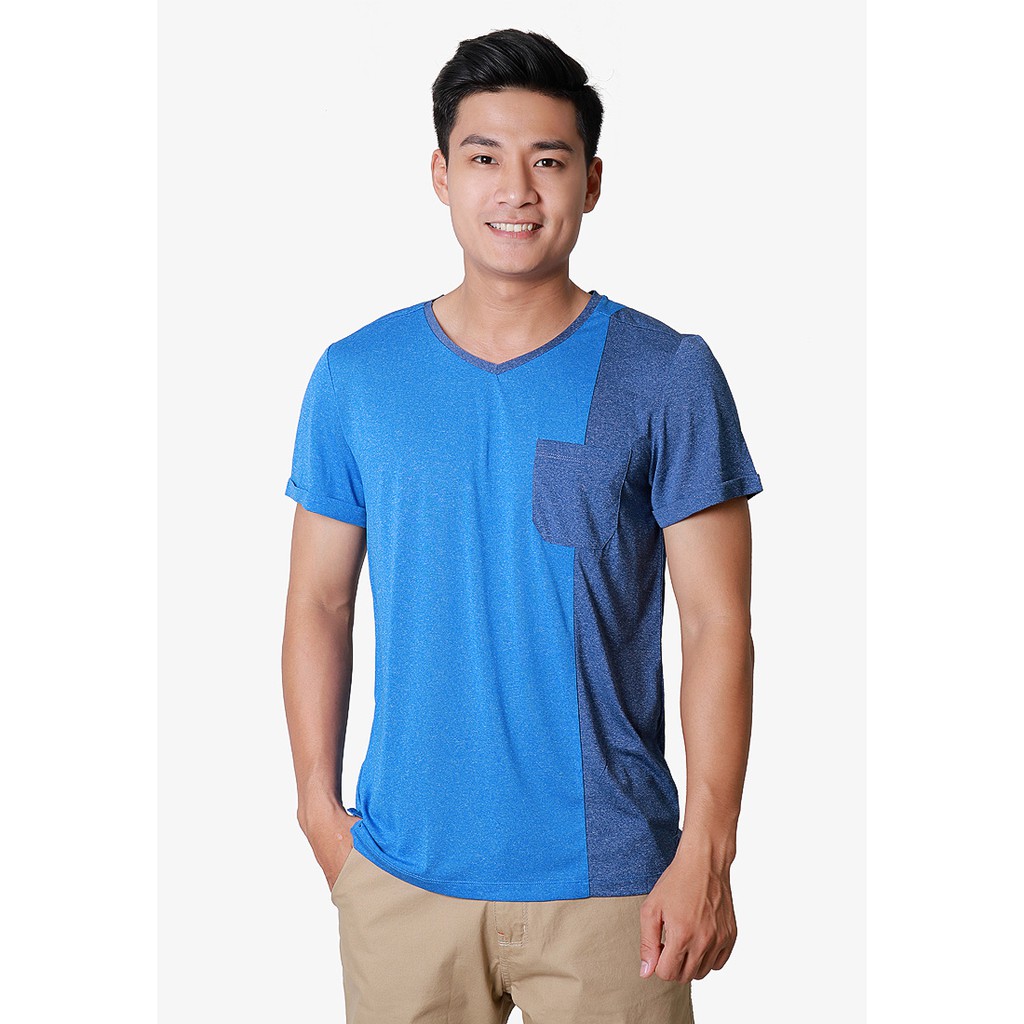 Áo Thun Nam Cổ Tim Narsis D8051