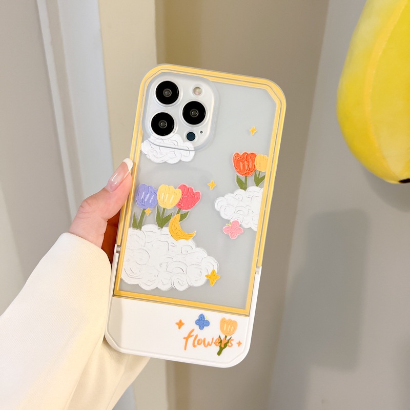 Ốp Điện Thoại Có Giá Đỡ Ẩn Cho iphone 13Pro / Apple 11 / 12Promax / xs / xr