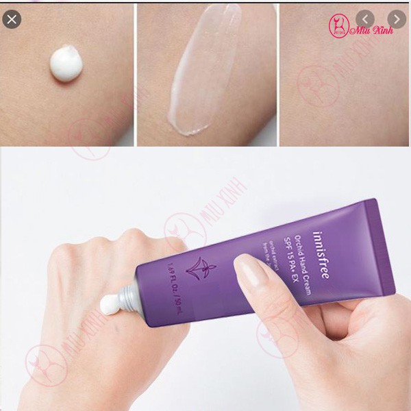 Kem Tay Hoa Lan [INNISFREE] Orchid Hand Cream SPF 15PA+ EX