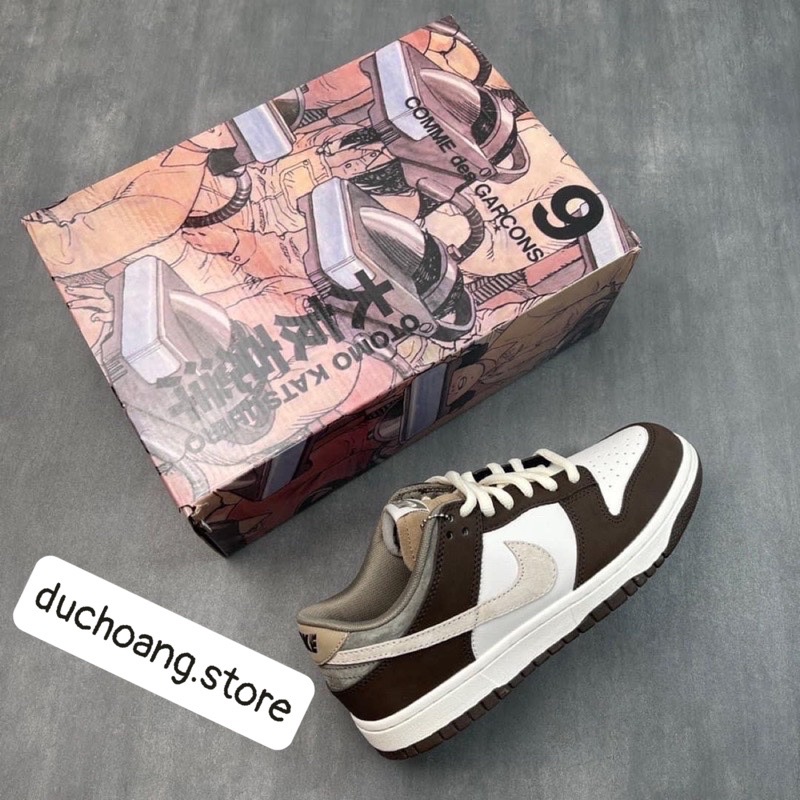 GIÀY SB NAU XÁM DA LỘN SC [ FUll BOX ]