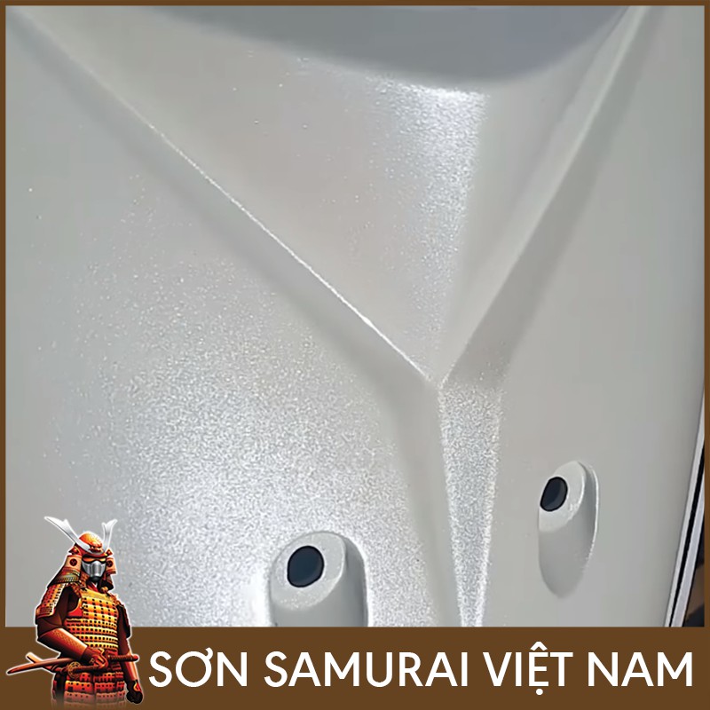 Màu Trắng Sơn Samurai - Combo Màu Trắng Y31008 Sơn Xịt Samurai