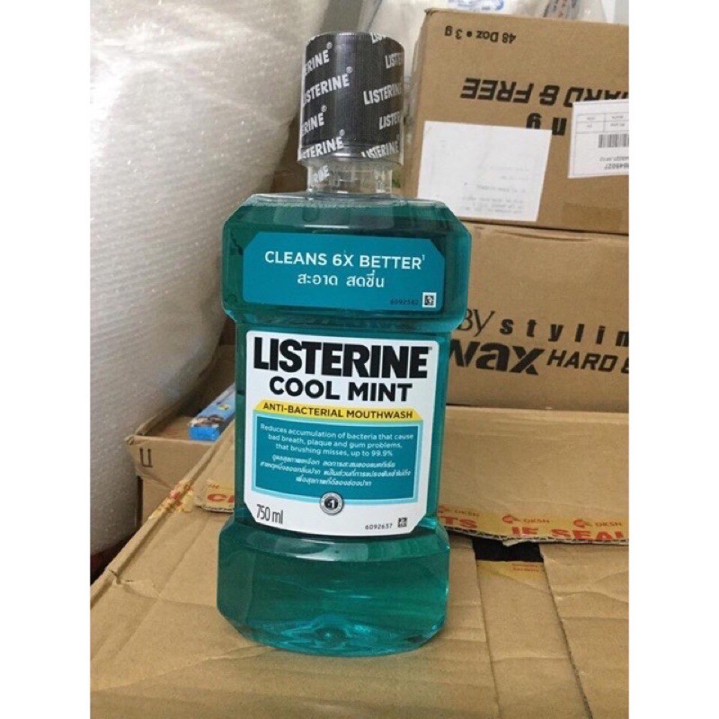 nước súc miệng Listerine