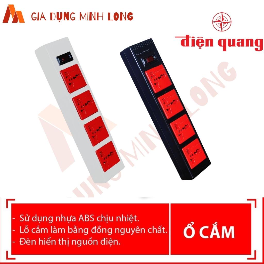 Ổ cắm Điện Quang 4 lỗ và 6 lỗ ECO ĐQ ESK 43-63ECO - bảo hành 12 tháng ship hỏa tốc TPHCM