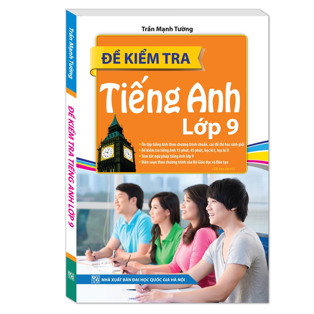 Sách - Đề Kiểm Tra Tiếng Anh Lớp 9