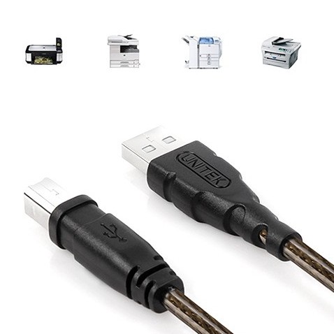 Cáp tín hiệu USB máy in 10m Unitek Y-C431 - Hàng Chính Hãng