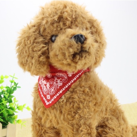 Vòng cổ da kèm khăn tam giác cho Chó Mèo từ 10kg đến 20kg Bản rộng 2cm Chất liệu da cao cấp Giúp thoải mái khi đeo