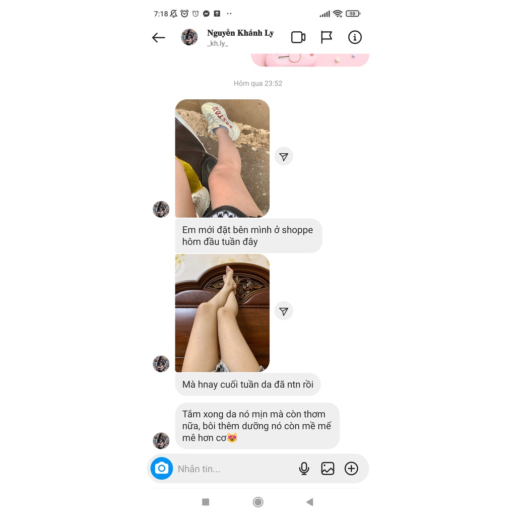 Combo dưỡng trắng da body chuyên sâu