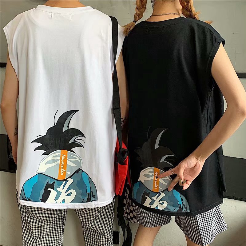 Áo Thun In Hình Son Goku Thời Trang Mùa Hè Cho Nam