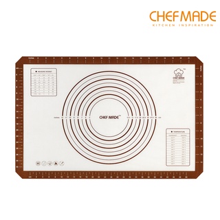 Thảm silicon CHEFMADE WK9146 nhào bột làm bánh chịu nhiệt chống trượt hiệu quả 23.6" x 15.7"