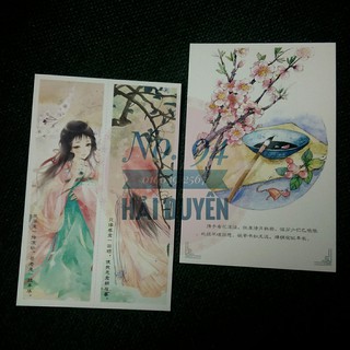 Combo postcard, bookmark cổ trang - cổ phong (lẻ)