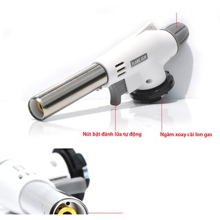 [Hàng loại 1] Đầu khò lửa cầm tay mini (trắng)