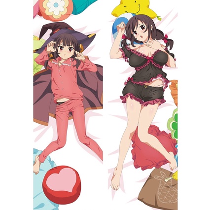 Vỏ Gối In Hình Anime KonoSuba God's Blessing on This Wonderful World Megumin Dakimakura Otaku