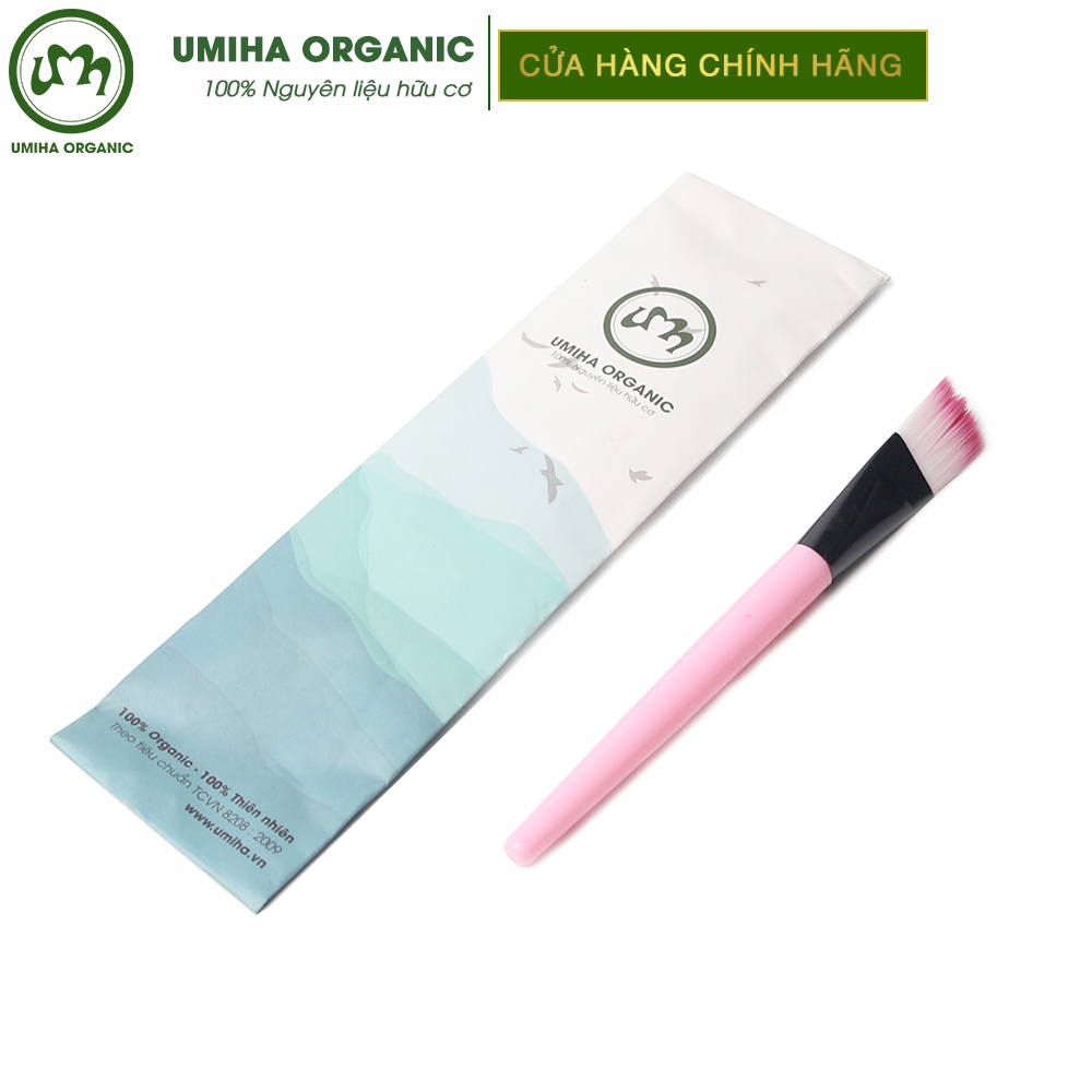 Chổi Quét Mặt Nạ Umiha Dài 14cm | Cán Nhựa Lông Siêu Mền Skincare Hiệu Quả