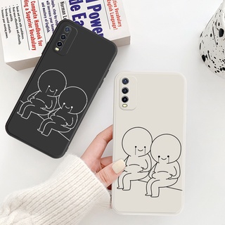 Ốp điện thoại đơn giản cho VIVO Y21 Y21S Y33S Y79 Y75S Y73 Y53 Y66 Y67 VIVO V21E V17 V19 NEO Z10 V5S V5 LITE H095