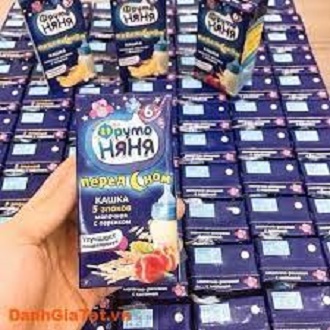(02/2023-02/2023) Mẫu Mới Sữa Đêm Fruto hàng Nội Địa Nga đủ vị (1 thùng 18 hộp loại 200ml)