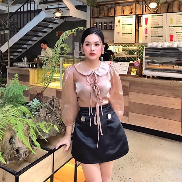 SET ÁO LỤA KÈM CHÂN VÁY HÀNG THIẾT KẾ