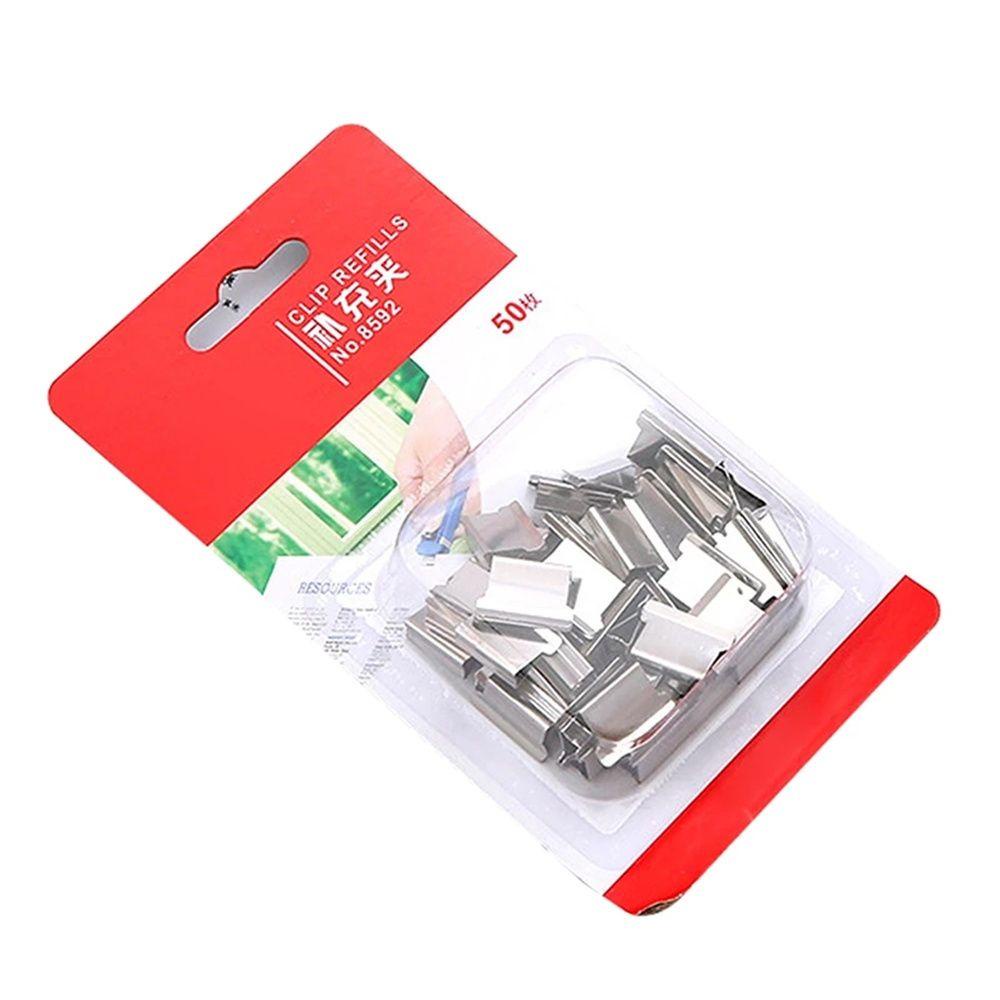 Dụng Cụ Kẹp Giấy Bằng Kim Loại Cỡ Lớn Tiện Dụng|Kẹp Cố Định Giấy Không Giấy Tiện Dụng Cho Trường Học