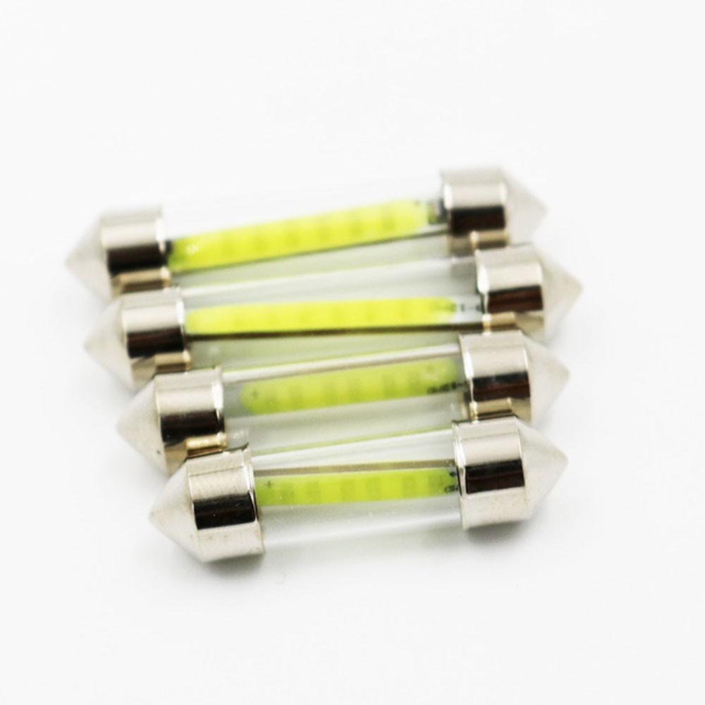 1 Chip Đèn Led COB Chip C5W 31mm 36mm 39mm 41mm Cho Ô Tô
