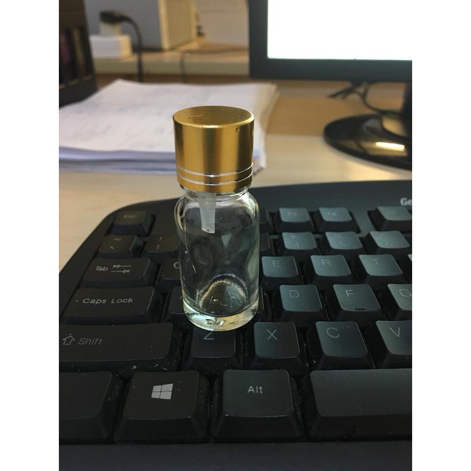 Vỏ chai tinh dầu nút nhỏ giọt 10ml