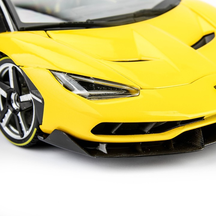 MÔ HÌNH LAMBORGHINI CENTENARIO YELLOW 1:18 EXCLUSIVE MAISTO MH-38136