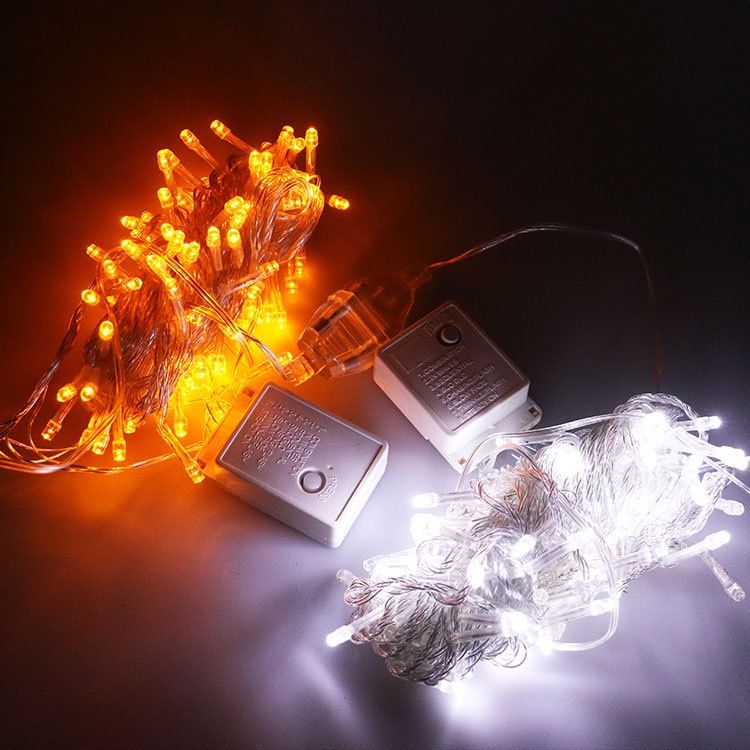 Dây Đèn Led 8 Chế Độ Chống Nước Trang Trí Cây Thông Noel