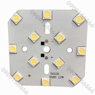 Led vỉ tròn 12w hạt nổi (chạy qua chấn lưu)