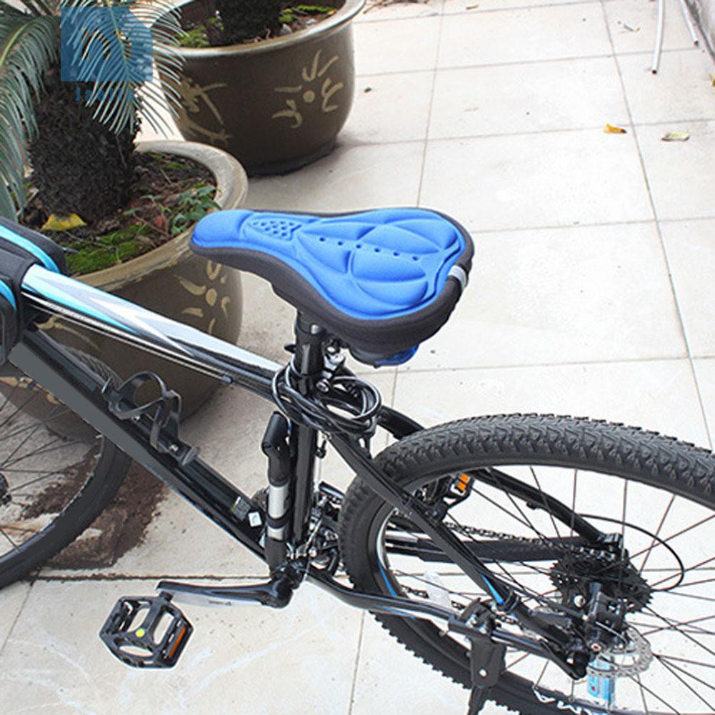 Jae•☊MTB Road Bike Bicycle Saddle Seat Cover Pad Soft Cushion Comfort☪