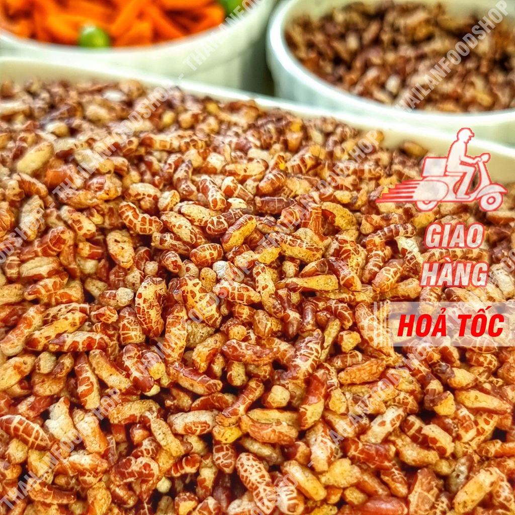 Gạo Lứt Sấy Giòn Ăn Liền ( Cốm Gaọ Lứt ) Lon 300gr