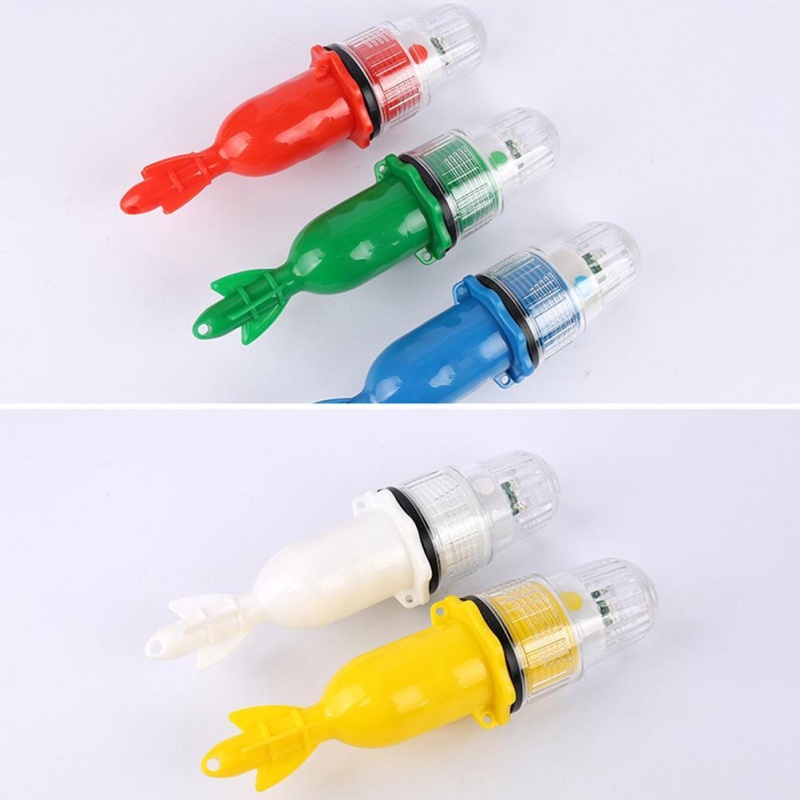 Đèn LED 3 Màu Sắc Có Báo Động 21cm/26cm Để Câu Cá Dưới Nước