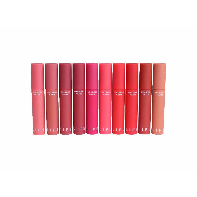 (Tặng kem 1 mặt nạ Trung) Son Kem Siêu Lì It's Skin Life Color Lip Crush Matte | BigBuy360 - bigbuy360.vn