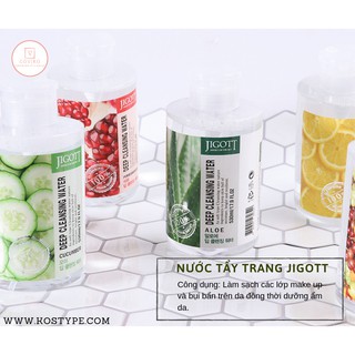 Image result for nước tẩy trang jigott