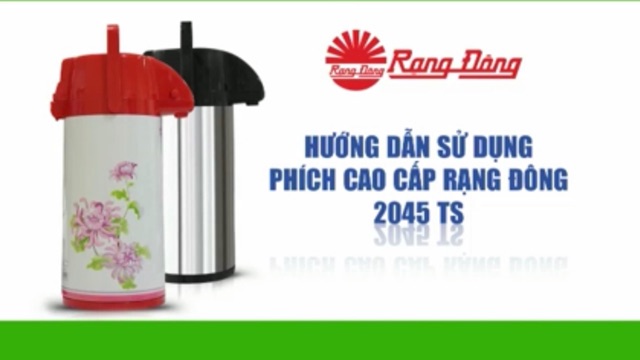 PHÍCH ĐỰNG NƯỚC NÓNG RẠNG ĐÔNG INOX GIỮ NHIỆT 2,5 lít VÀ  2.0 lít RẠNG ĐÔNG