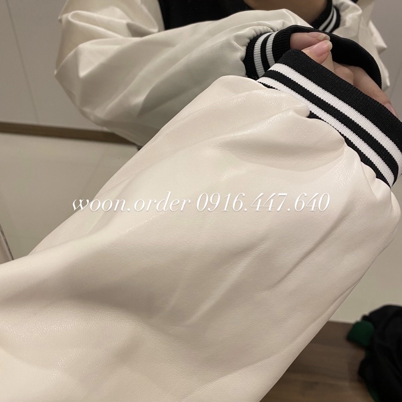 ÁO KHOÁC BOMBER CROPTOP NỮ