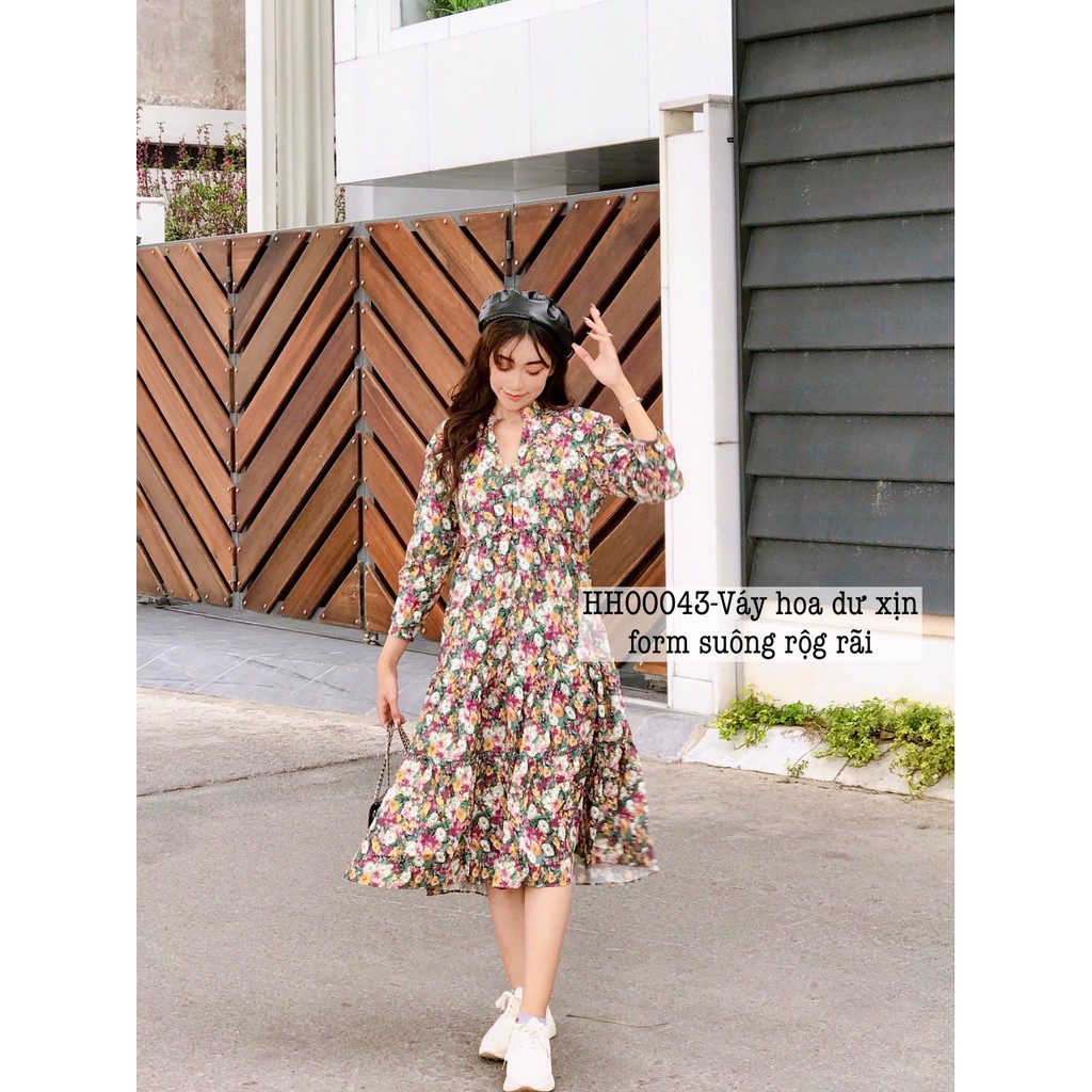 Váy hoa xu4t siêu xinh cho nữ HH00043