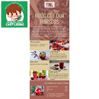 Nước cốt quả Hibiscus 1L