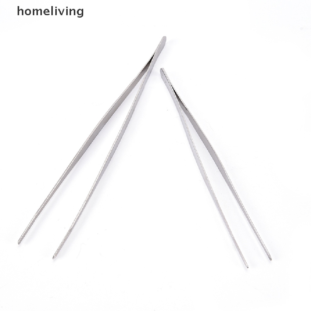 Kẹp Gắp Thức Ăn Cán Dài Màu Bạc Bằng Thép Không Gỉ