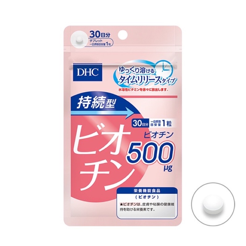 Viên Uống DHC Biotin Ngăn Rụng Tóc Sustained Release Biotin 30 Ngày - Nhà Thuốc Da Liễu 24h