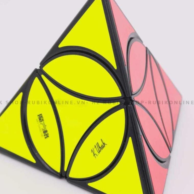[HOT] QiYi Coin Tetrahedron / Coin Pyraminx rubik Biến thể 4 mặt cao cấp giá rẻ